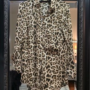 Stunning Zara Leopard Blouse